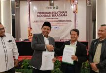 UIN Saizu dan Puspenma Kemenag Teken Kerja Sama, Latih 60 Fasilitator Moderasi Beragama